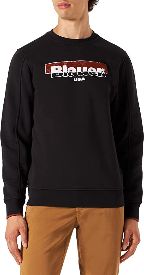 SUDADERA BLAUER GIROCOLLO HOMBRE