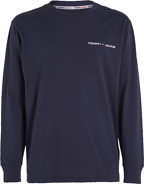 CAMISETA TOMMY HILFIGER LINEAR CHEST  HOMBRE