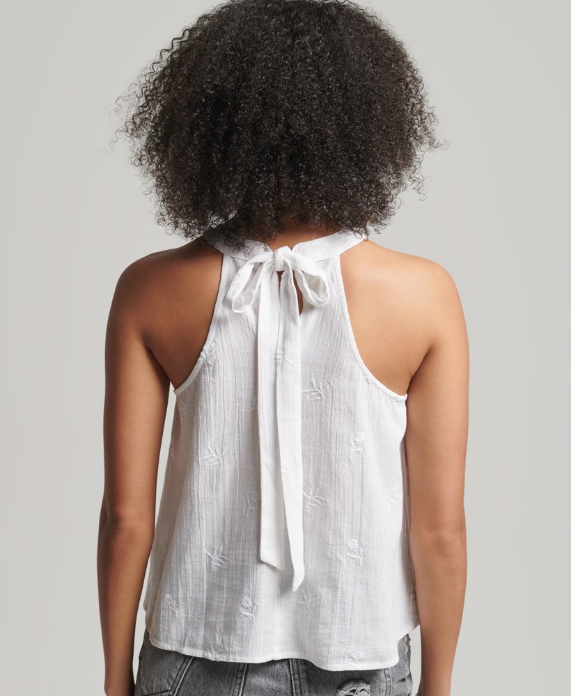 TOP VINTAGE EMBROIDERED SUPERDRY MUJER