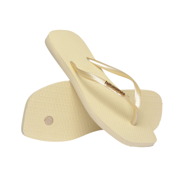 CHANCLA HAVAIANAS SLIM SQUARE METALLIC MUJER