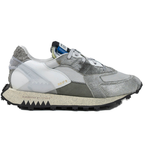 ZAPATILLA RUN OF ALLUMINIO SILVER & GREY MUJER