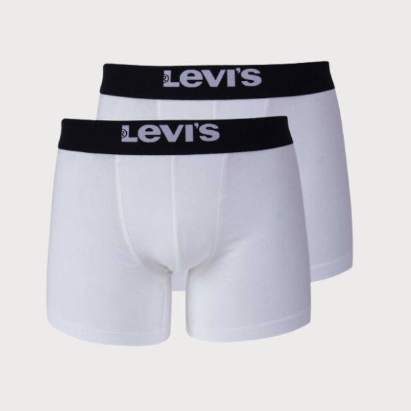 BOXER LEVI'S® SOLID BASIC ORGANIC 2P HOMBRE