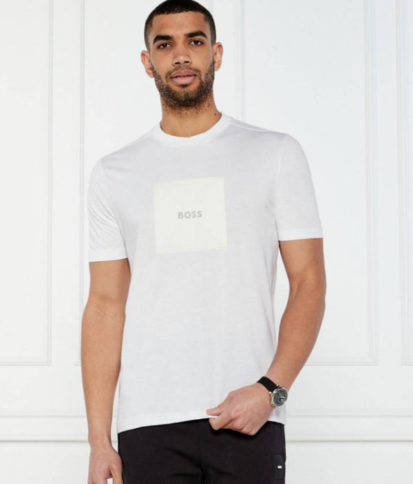 CAMISETA HUGO BOSS LOGO RIB HOMBRE