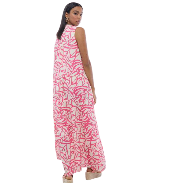 VESTIDO LOLA CASADEMUNT PICO HOJAS MUJER