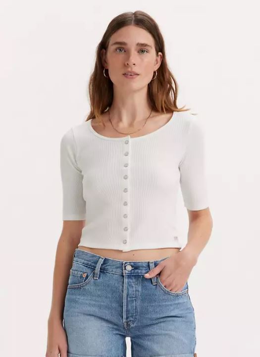 CAMISETA LEVI'S® DRY GOODS WAFFLE MUJER