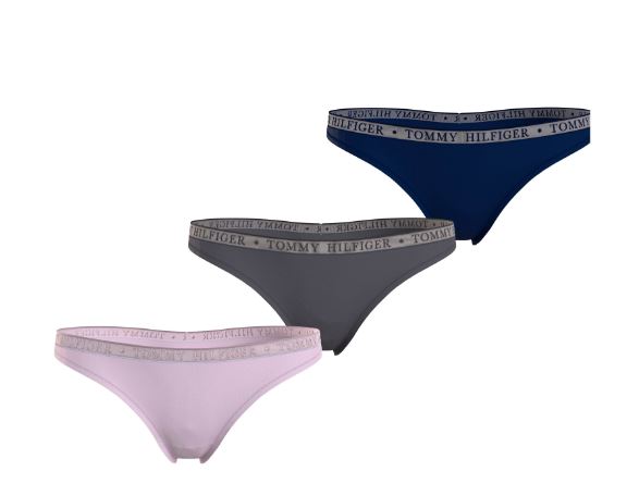 BRAGUITA TOMMY HILFIGER PACK 3 LACE MUJER
