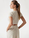 TOP GUESS PEONY JACQUARD MUJER