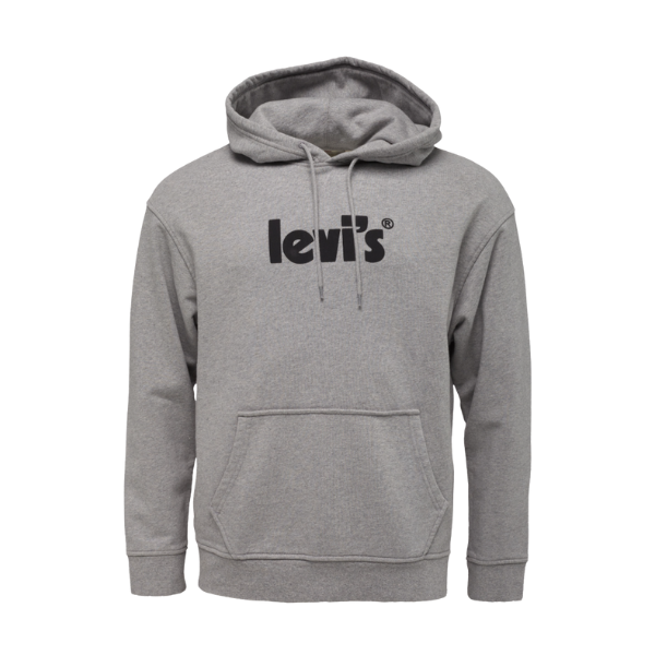 SUDADERA LEVI'S® RELAXED GRAPHIC GREY HOMBRE