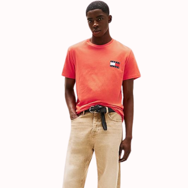 CAMISETA TOMMY JEANS SLIM FLAG HOMBRE