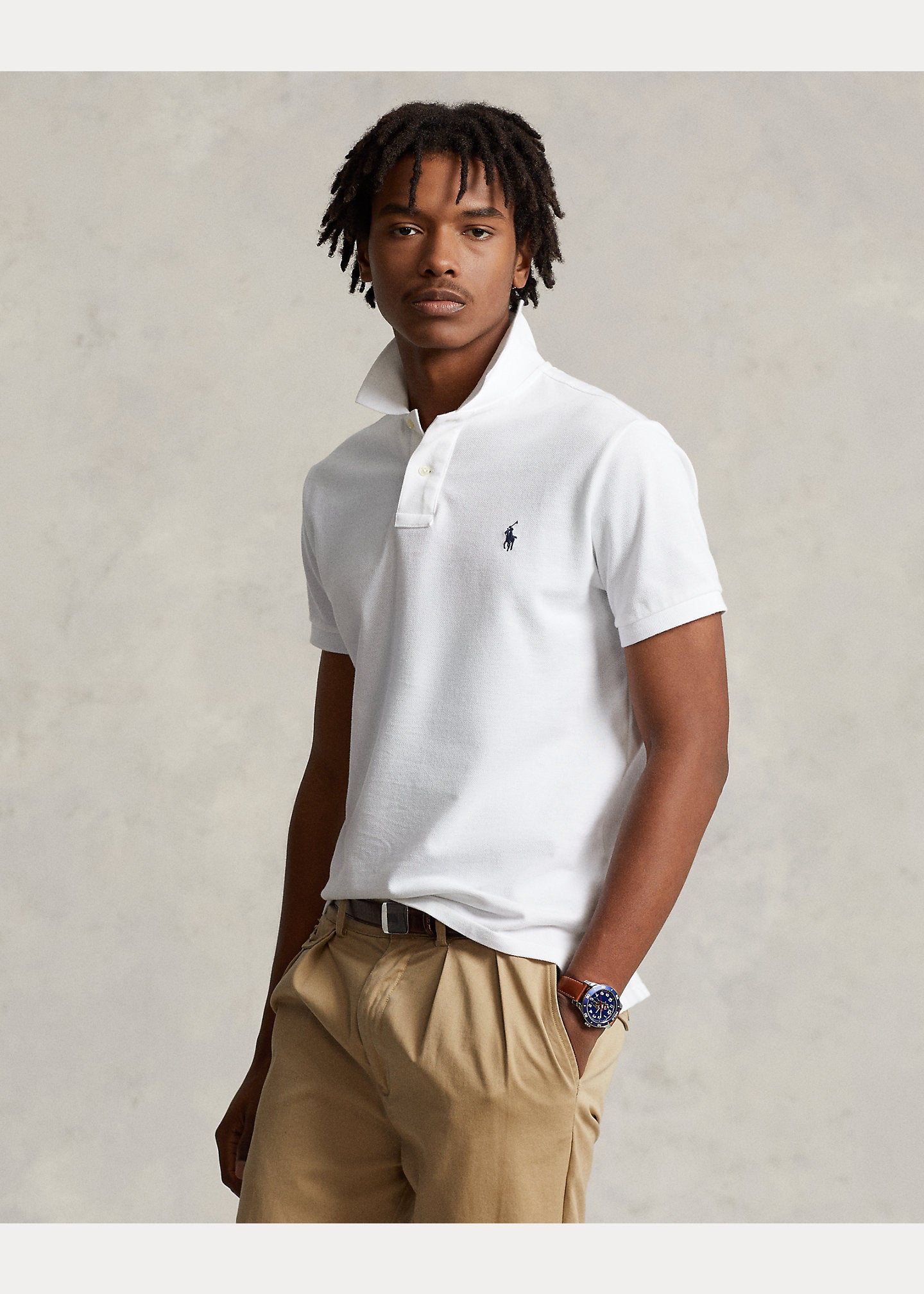 POLO BASIC MESH RALPH LAUREN HOMBRE
