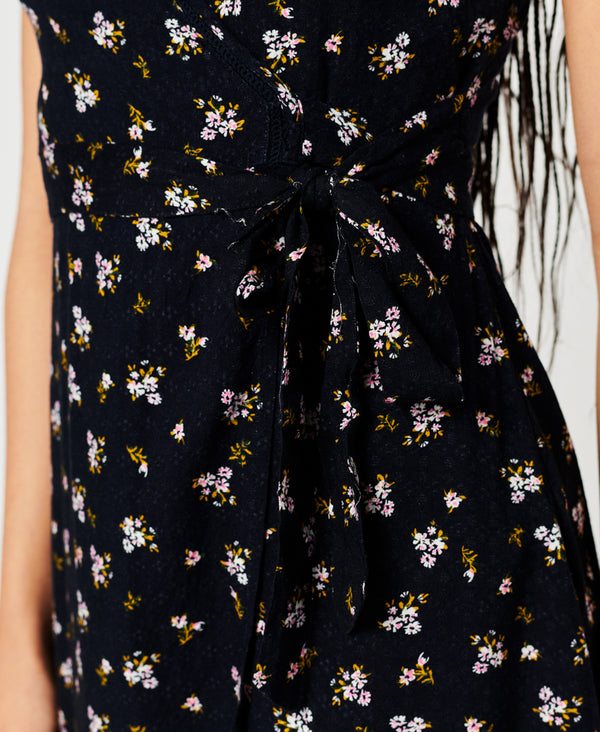 VESTIDO VINTAGE MINI WRAP SUPERDRY MUJER