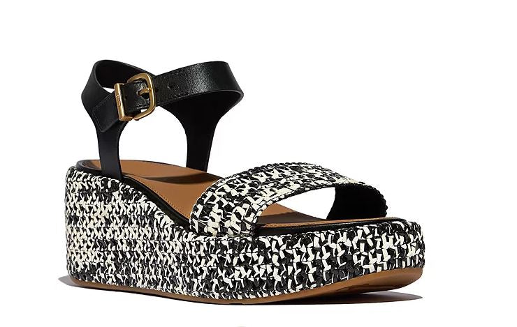 SANDALIA FITFLOP PLATFORMS WOVEN MUJER