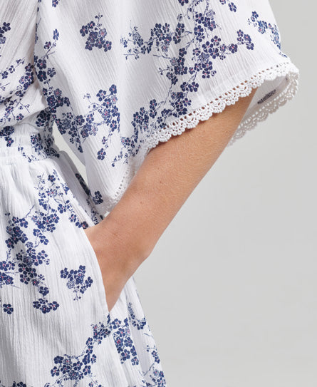 PLAYSUIT VINTAGE BEACH SUPERDRY MUJER