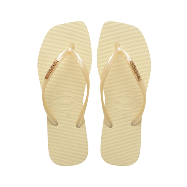 CHANCLA HAVAIANAS SLIM SQUARE METALLIC MUJER