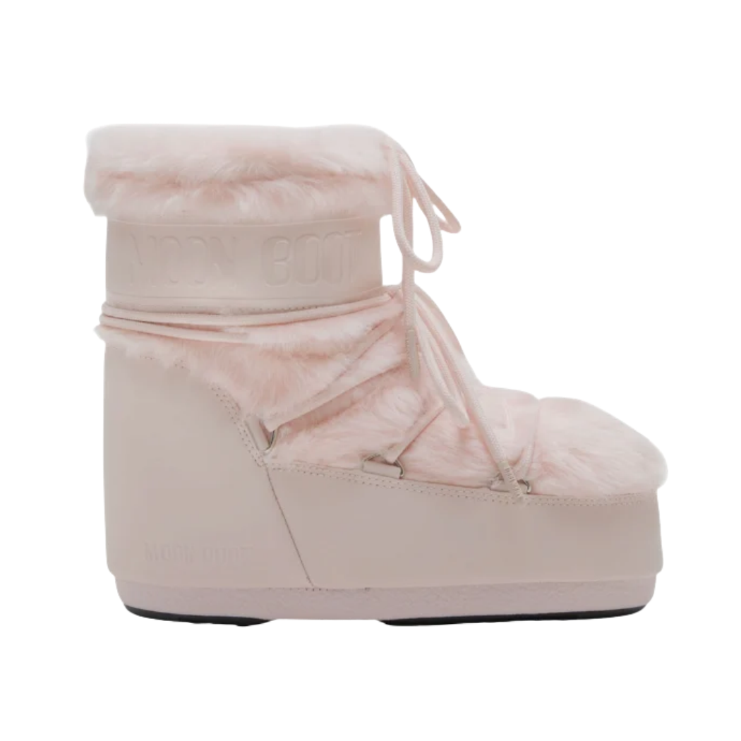 BOTA MOON BOOT ICON LOW FAUX FUR MUJER