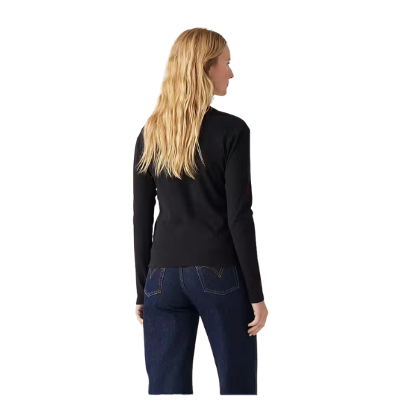 CAMISETA LEVI'S® ESSENTIAL HM LS VNECK MUJER