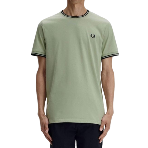 CAMISETA FRED PERRY TWIN TIPPED HOMBRE