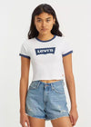 CAMISETA LEVI'S® GRAPHIC RINGER BLUE MUJER