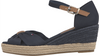 ZAPATO TOMMY HILFIGER OPEN TOE MID WEDGE