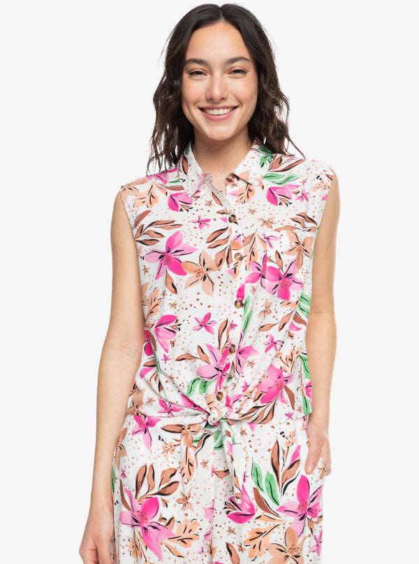 CAMISA ROXY TROPICAL VIEW MUJER