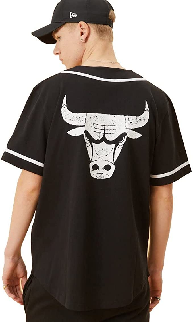 JERSEY LOGO CHICAGO BULLS NEW ERA HOMBRE