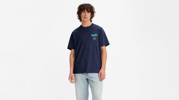 CAMISETA LEVI'S®  RELAXED FIT NAVAL ACADE BLUE HOMBRE