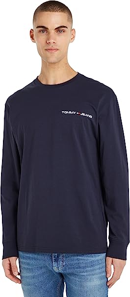 CAMISETA TOMMY HILFIGER LINEAR CHEST  HOMBRE