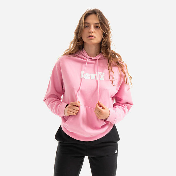 SUDADERA LEVI'S® GRAPHIC STANDARD RED MUJER