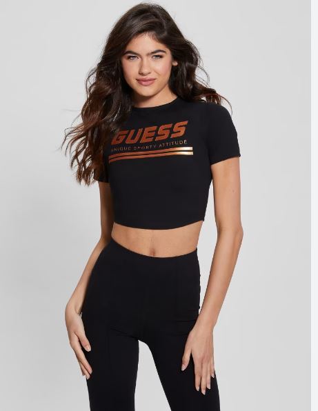 TOP GUESS AGGIE ACTIVE CROP  MUJER