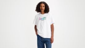 CAMISETA LEVI'S® RELAXED CORE POSTER  WHITE HOMBRE