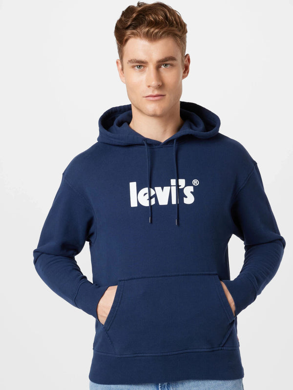 SUDADERA LEVI'S® RELAXED GRAPHIC BLUE HOMBRE