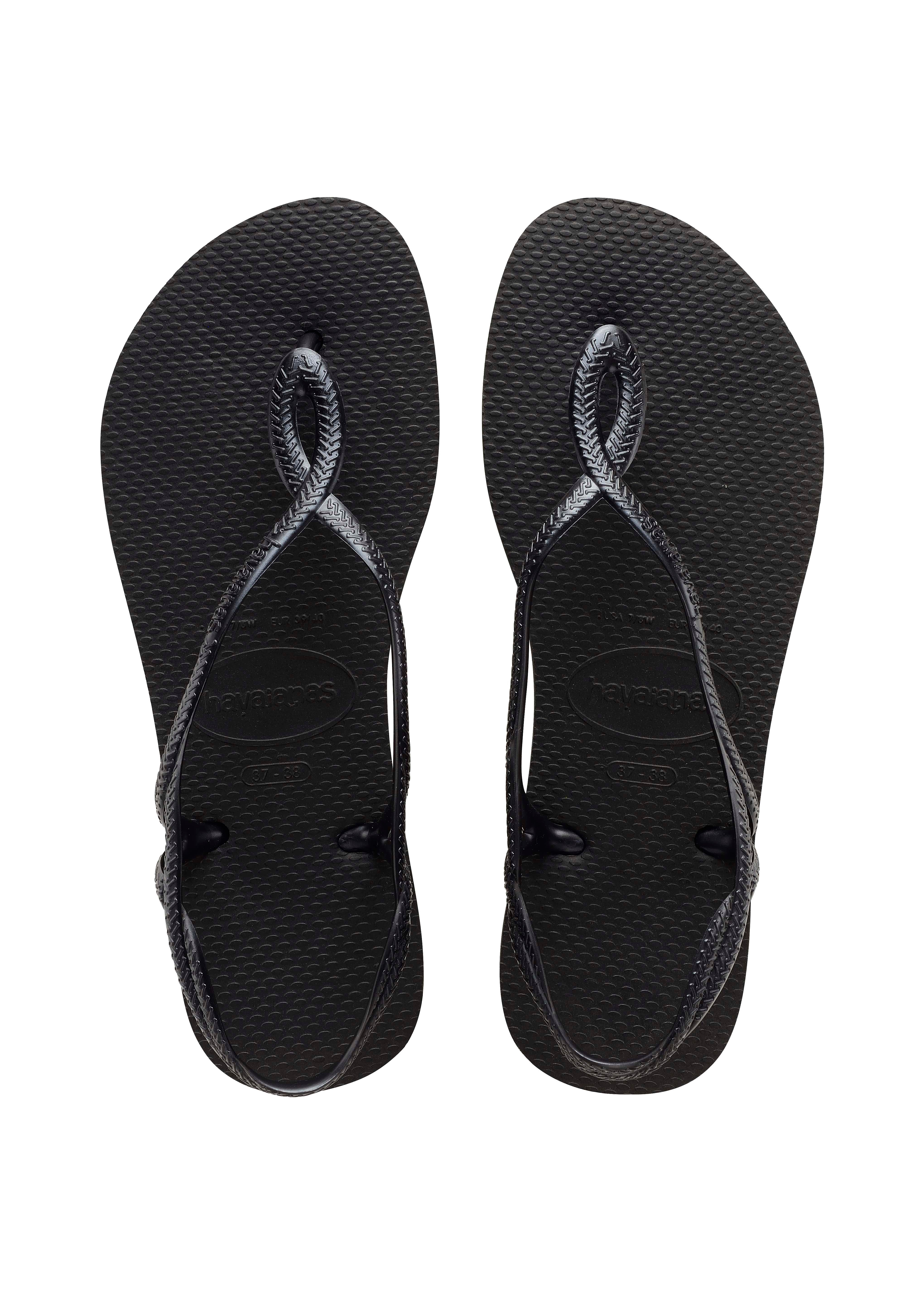 CHANCLAS HAVAIANAS LUNA BLACK 356