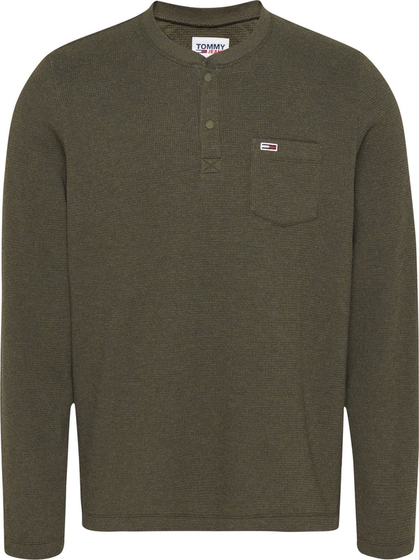 SUETER HENLEY SNIT TOMMY HILFIGER HOMBRE
