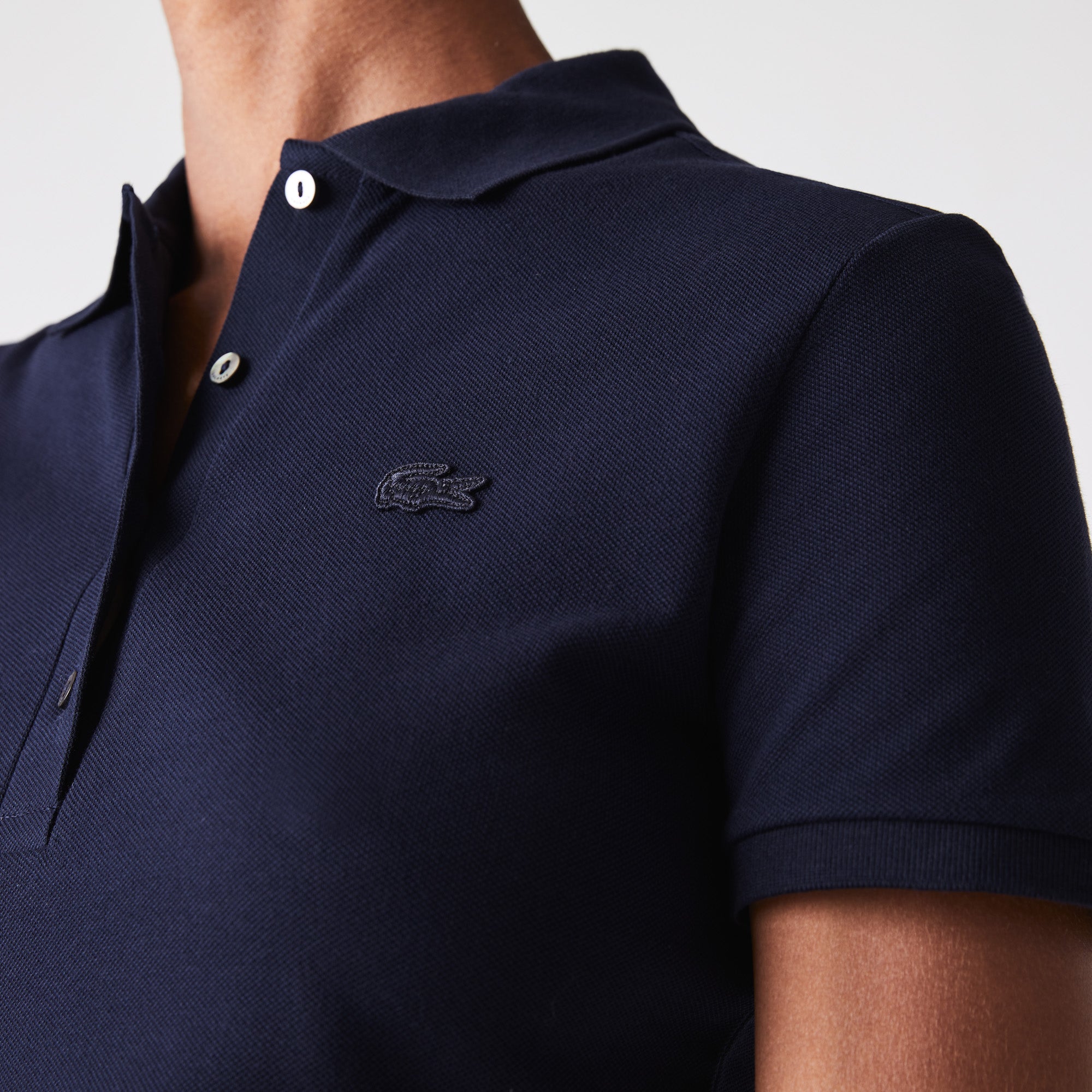 POLO COL BORD-COTES LACOSTE MUJER