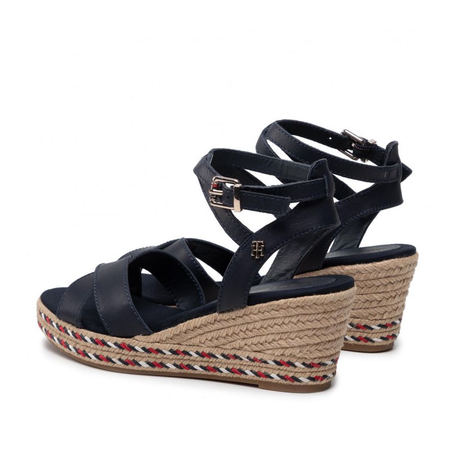 CHANCLA TOMMY HILFIGER LOW WEDGE  MUJER