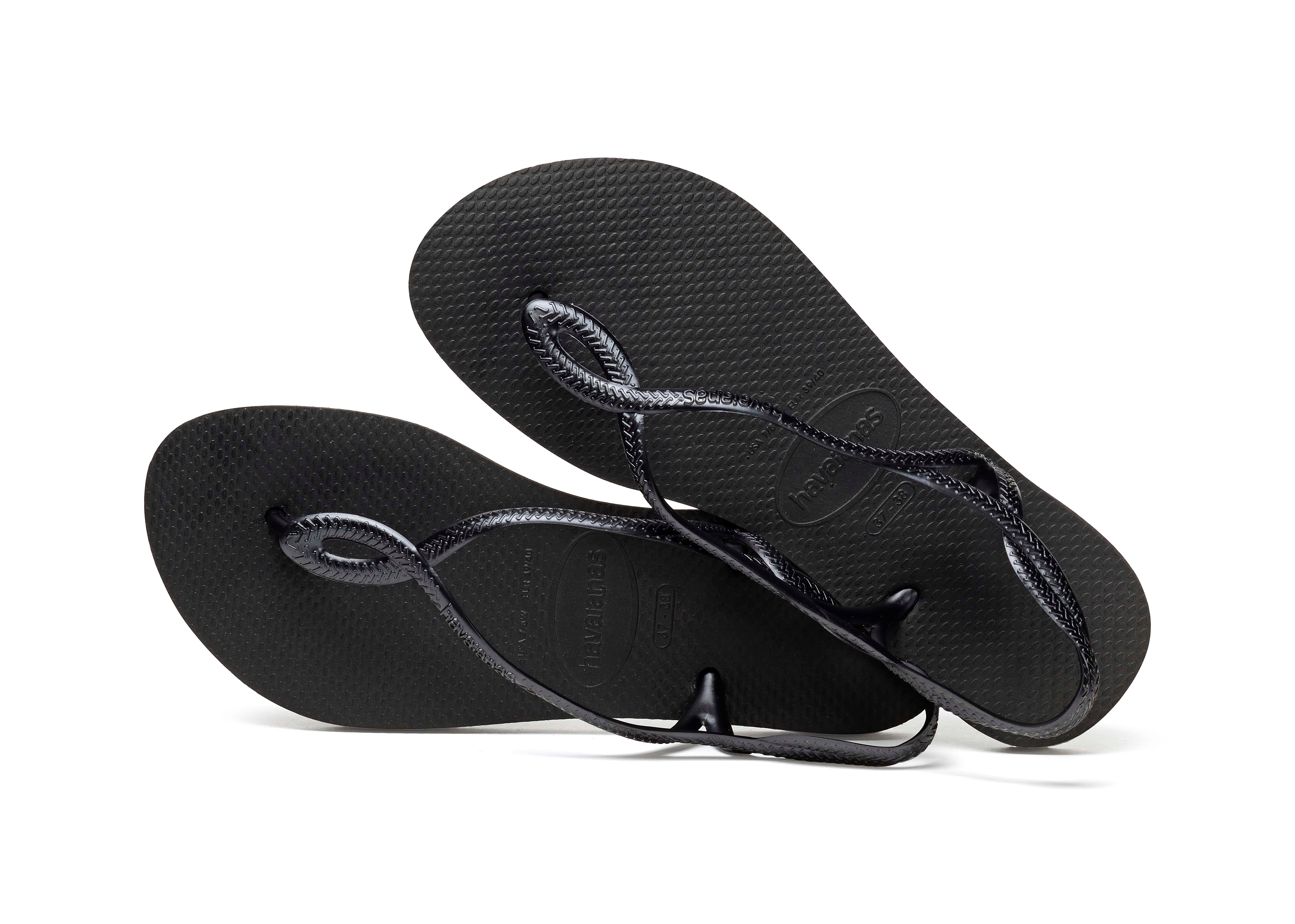 CHANCLAS HAVAIANAS LUNA BLACK 356