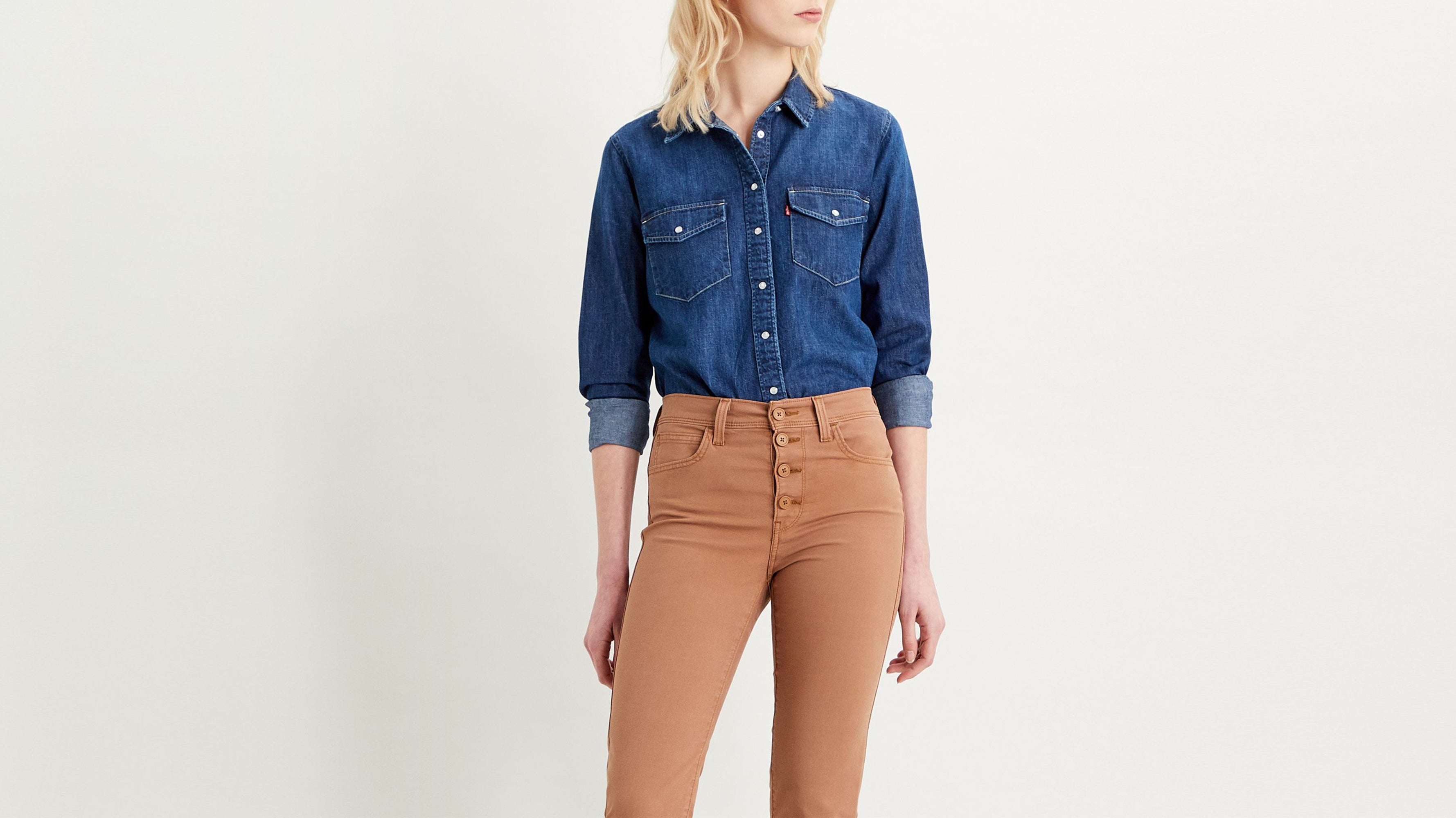 CAMISA ESSENTIAL WESTERN LEVI'S® MUJER