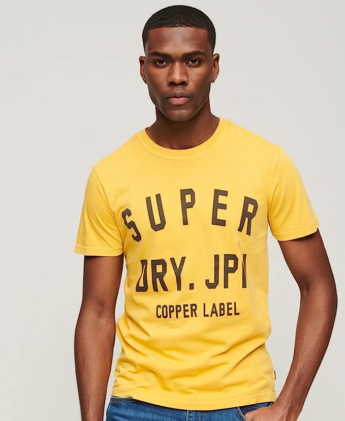 CAMISETA VINTAGE LABEL SUPERDRY HOMBRE