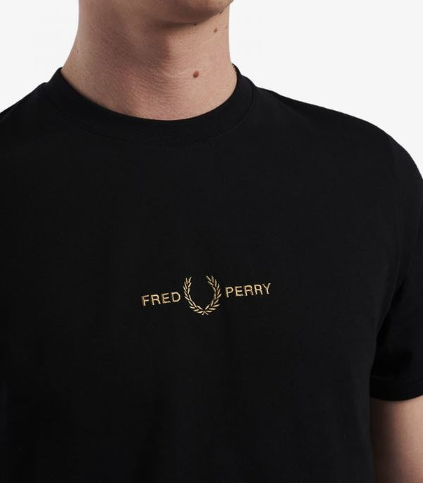 CAMISETA EMBROIDERED FRED PERRY HOMBRE