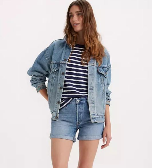 SHORT LEVI'S®  501 ROLLED MUST BE MINE MUJER