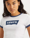 CAMISETA LEVI'S® GRAPHIC RINGER BLUE MUJER